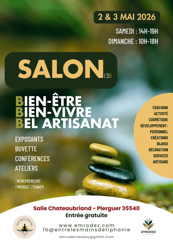 affiche salon e3B etenaty plerguer 2026
