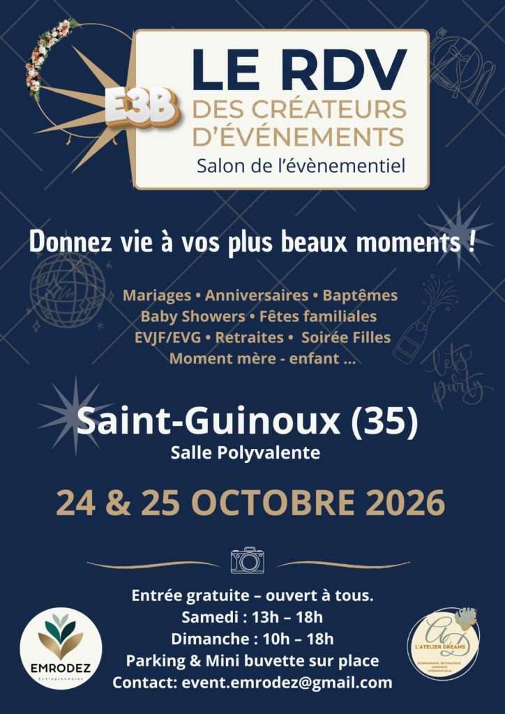 affiche salon evènementiel